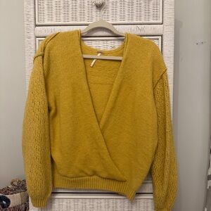 FP deep v sweater